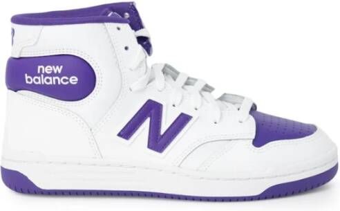 New Balance BB 480 SCE Sneakers Wit Prism Paars Blue