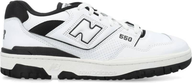 New Balance Stijlvolle Bb550 Sneakers White Heren