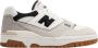 New Balance Grijze Suède Logo Sneakers Rubberen Zool Multicolor Dames - Thumbnail 13
