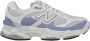 New Balance 9060 Unisex Schoenen Wit Maat: 35.5 Leer Foot Locker - Thumbnail 1