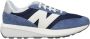 New Balance 370 Heren Schoenen Blauw Maat: 40.5 Mesh Synthetisch Foot Locker - Thumbnail 2