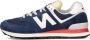 New Balance Stijlvolle Lage Sneakers in Donkerblauw Blue Heren - Thumbnail 2