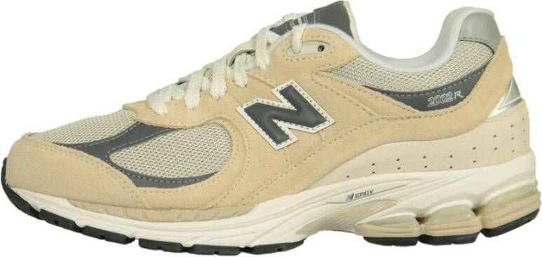 New Balance Suede Mesh Abzorb Middenzool Rubber Buitenzool Beige Heren