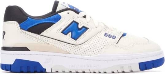 New Balance 550 Sneakers Maxi Ondersteuning Gladde Afwerking Blue