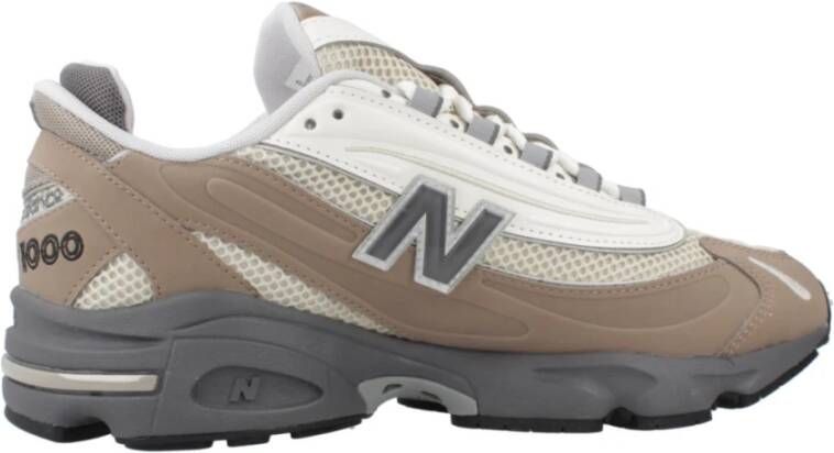 New balance Sneakers laag '1000' crème donkerbeige donkergrijs