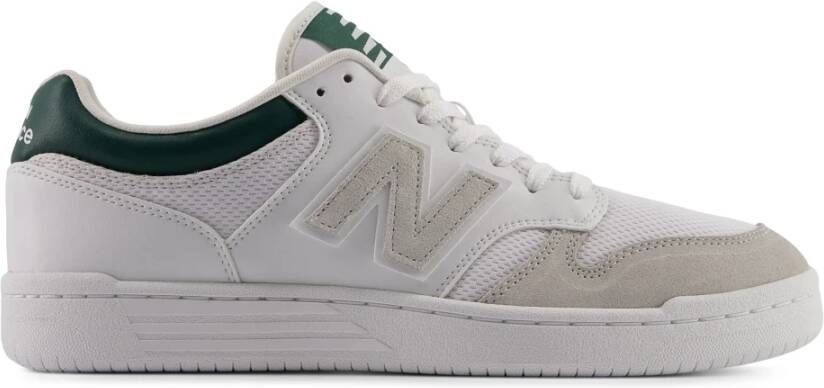 New Balance 480 Basketball Schoenen white green maat: 41.5 beschikbare maaten:36 39.5 40 41.5