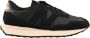 New Balance Sneakers met suède en nylon bovenwerk Black Heren - Thumbnail 1