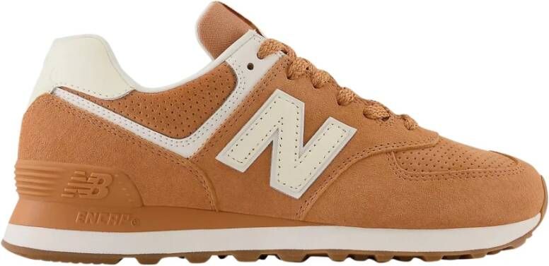 New Balance 574 Oranje Dames - Foto 1