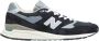 New Balance Zwarte platte schoenen 998 Made in USA Black Heren - Thumbnail 7