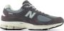 New Balance Suede Mesh Sneakers Abzorb Midsole Rubber Gray Heren - Thumbnail 1