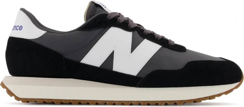 New Balance Suede Mesh Sneakers Black Heren