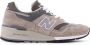 New Balance Suede Mesh Sneakers Veters Rubber Zool Multicolor Heren - Thumbnail 1