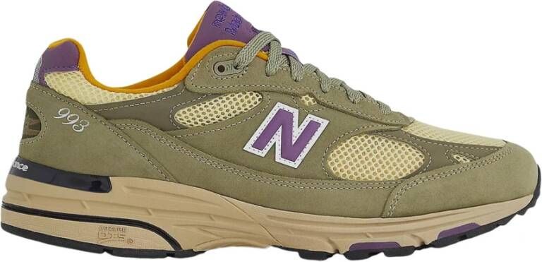 New Balance Suede Olive Leaf Sneakers 993 Green Heren