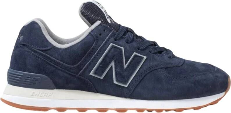 New Balance Suède Veters Rubberen Zool Sneakers