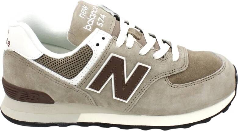 New Balance Suède Veters Rubberen Zool Sneakers
