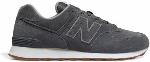 New Balance Suède Veters Rubberen Zool Sneakers