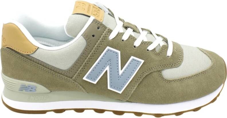 New Balance Suède Veterschoenen met Stoffen Inzetstukken