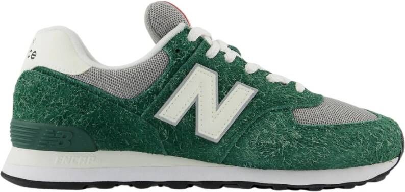 New Balance Suède Veterschoenen met Synthetische Inzetstukken