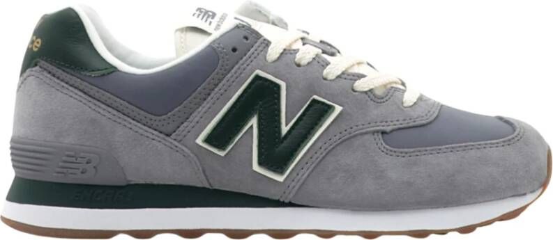 New Balance Suède Veterschoenen met Synthetische Inzetstukken