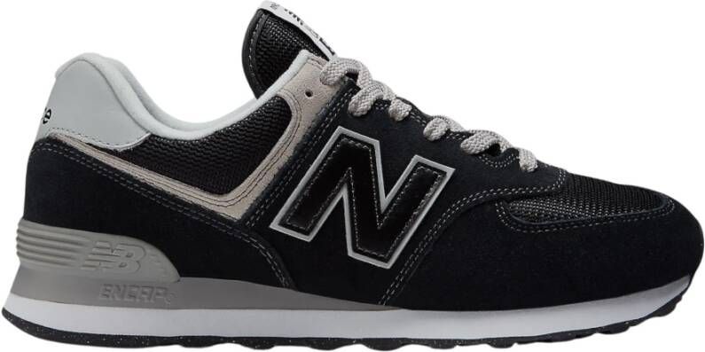 New Balance Suède Veterschoenen Rubberen Zool