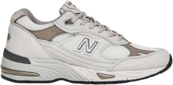 New Balance UK 991 Sneakers Exclusieve Stijl en Cultuur White Heren