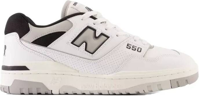 New Balance 550 Basketball Schoenen white grey black maat: 42 beschikbare maaten:42