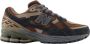 New Balance Utility Sneakers met Leer en Mesh Brown Heren - Thumbnail 1