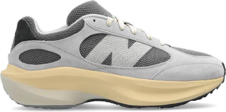New Balance Sneakers van mesh en suède met geborduurde N - Foto 1