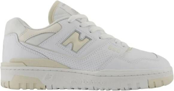 New Balance Veelzijdige Leren Sneakers voor White