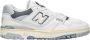 New Balance Witte Sneakers 550 met Contrast Inzetstukken White Heren - Thumbnail 6