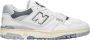 New Balance Witte Sneakers Stijlvol Ronde Neus Vetersluiting White Heren - Thumbnail 58