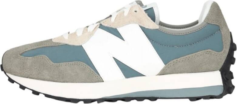 New Balance Blauwe Leren en Textiele Sneakers Blue Heren - Foto 4