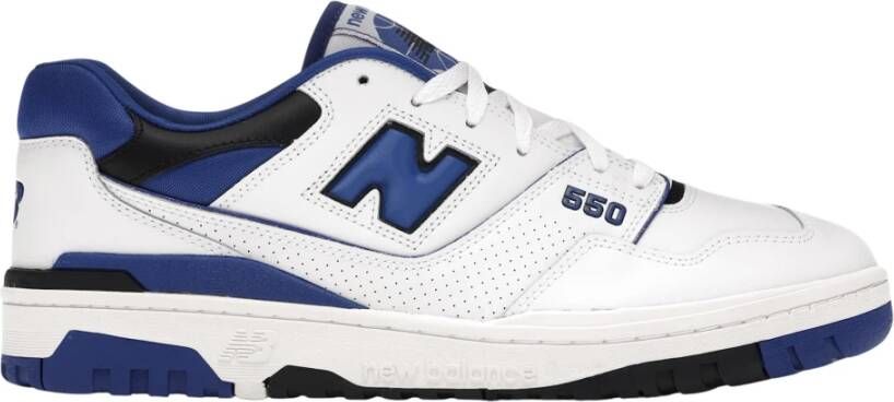 New Balance Vintage Basketbalstijl Sneakers Wit Blauw Multicolor Heren