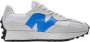 New Balance Wit en Blauw 327 Sneakers Wit Heren - Thumbnail 1