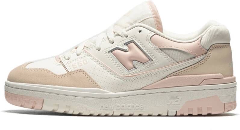 New Balance Wit Roze Balance 550 Sneaker Roze Dames