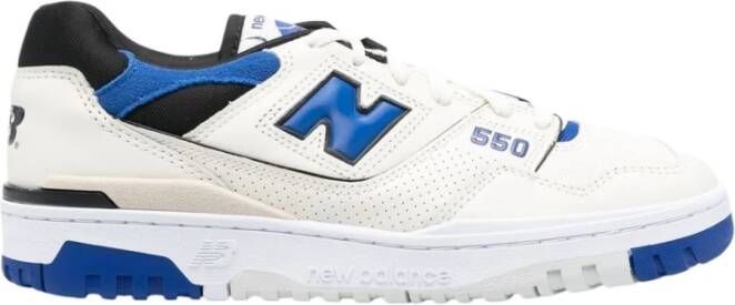 New Balance 550 Sneakers MaxiHeren Ondersteuning Gladde Afwerking Blue Heren