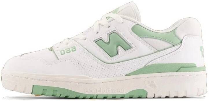 New Balance 550 Reconnected Heren Schoenen White Leer