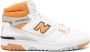 New Balance Wit Oranje High-Top Sneakers White Heren - Thumbnail 1