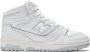 New Balance Witte Sneakers met Stoffen Voering en Rubberen Zool White - Thumbnail 1