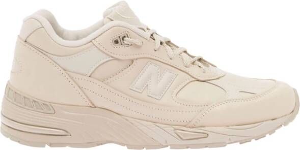 New Balance Witte 991 Sneakers Gemaakt in UK White Heren