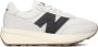 New Balance 370 Sneakers Dames Wit Leer - Thumbnail 1