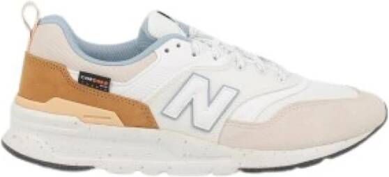 New Balance 997H Wit Suede Lage sneakers Heren