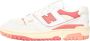 New Balance Witte en roze damessneakers jaren 90 stijl Multicolor Dames - Thumbnail 1
