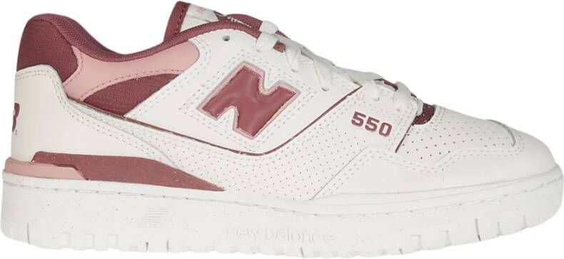 New Balance Witte en roze sneakers Multicolor Dames