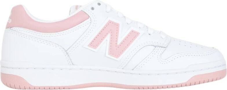 New Balance Witte en roze sneakers voor dames White Dames