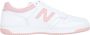 New Balance Witte Roze Basketbal Stijl Sneakers White Dames - Thumbnail 14