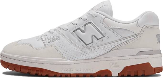 New Balance Witte Gum Sneakers White Heren