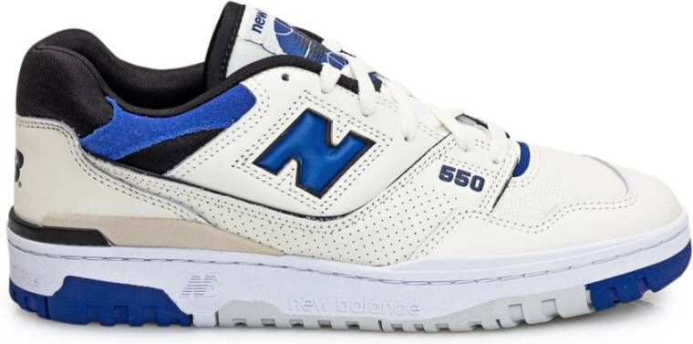 New Balance 550 Sneakers Maxi Ondersteuning Gladde Afwerking Blue