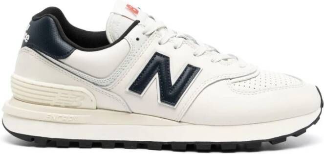 New Balance Witte Leren Sneakers 574 Legacy D Wit Heren