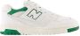 New Balance 550 Basketball Schoenen white white light green maat: 44.5 beschikbare maaten:41.5 44.5 46.5 - Thumbnail 1